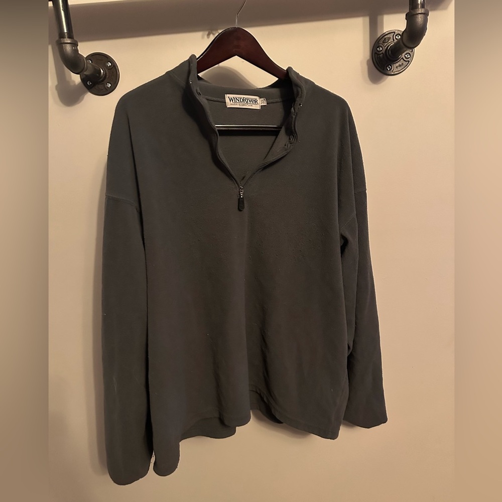 Wind River quarter zip fleece jacket